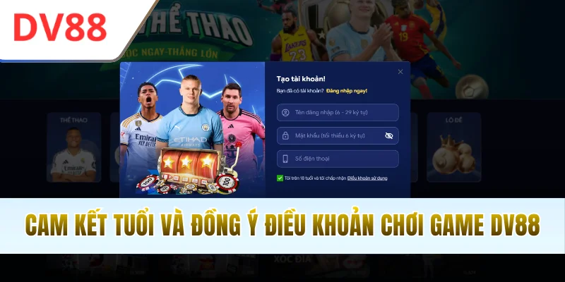 Đăng Ký DV88 Nhanh Gọn Chỉ Mất 1 Phút Tặng Thưởng +100K - HAMUZI