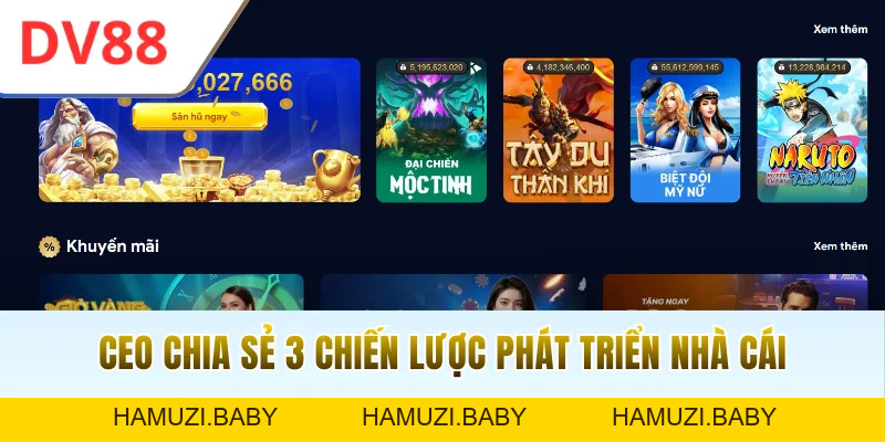 CEO Minh Hoàng | Chân Dung Nhà Lãnh Đạo DV88 Đầy Bản Lĩnh - HAMUZI