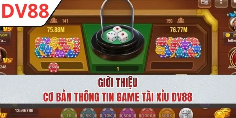 Tài Xỉu DV88 - Tựa Game Dự Đoán Xúc Xắc Cực Hot Năm 2026 - HAMUZI