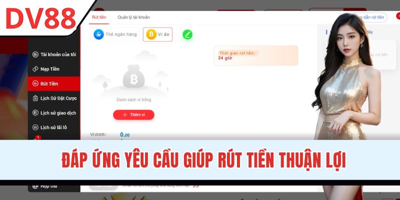 Rút Tiền DV88 - Chỉ Dẫn Chi Tiết Giúp Thao Tác Đúng Chuẩn - HAMUZI