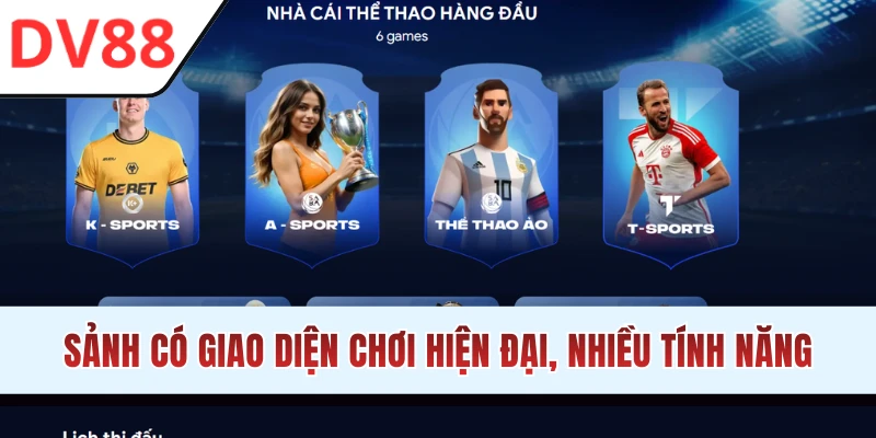 Thể Thao DV88 - Cập Nhật Hàng Nghìn Trận Đấu Chất Lượng - HAMUZI