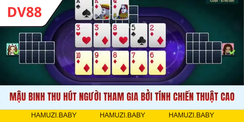 Mậu Binh Online DV88 - Đỉnh Cao Chiến Thuật Bài Tây - HAMUZI